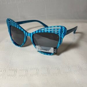 *5 for $25* NWOT Kids FGX International Fashion Sunglasses Blue Cat Eye